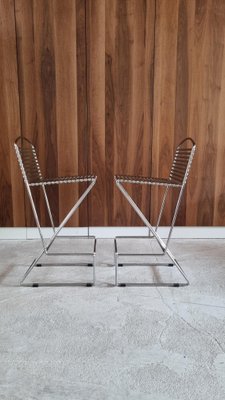 Bar Stools by Till Behrens for Schlubach, 1980s, Set of 2-QQA-1298358