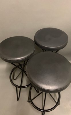 Bar Stools from Thonet, 1950s, Set of 3-EK-1382829