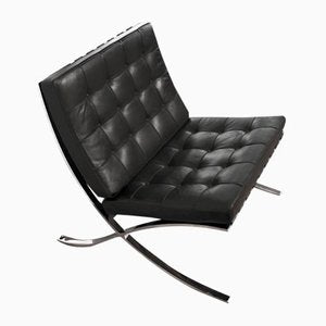 Barcelona Chair by Ludwig Mies van der Rohe for Knoll International, 1980s-JAG-951082