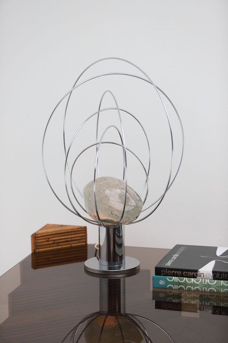 Barnaba Table Lamp by Angelo Brotto for Esperia, 1970s