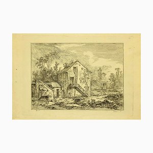 Baron De Thiers, Country Houses, Etching, 1760s-ZCI-886068