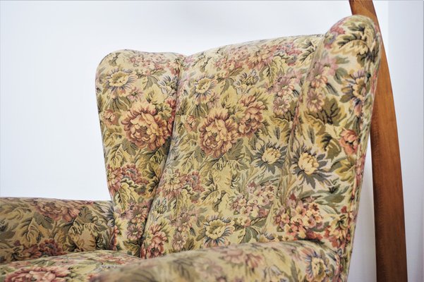 Baroque Armchairs and Sofa, 1950s, Set of 3-KNM-1007741