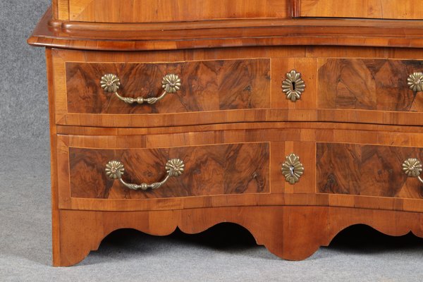 Baroque Attachment Cabinet in Walnut, 18th Century-DXD-1790249