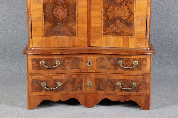 Baroque Attachment Cabinet in Walnut, 18th Century-DXD-1790249