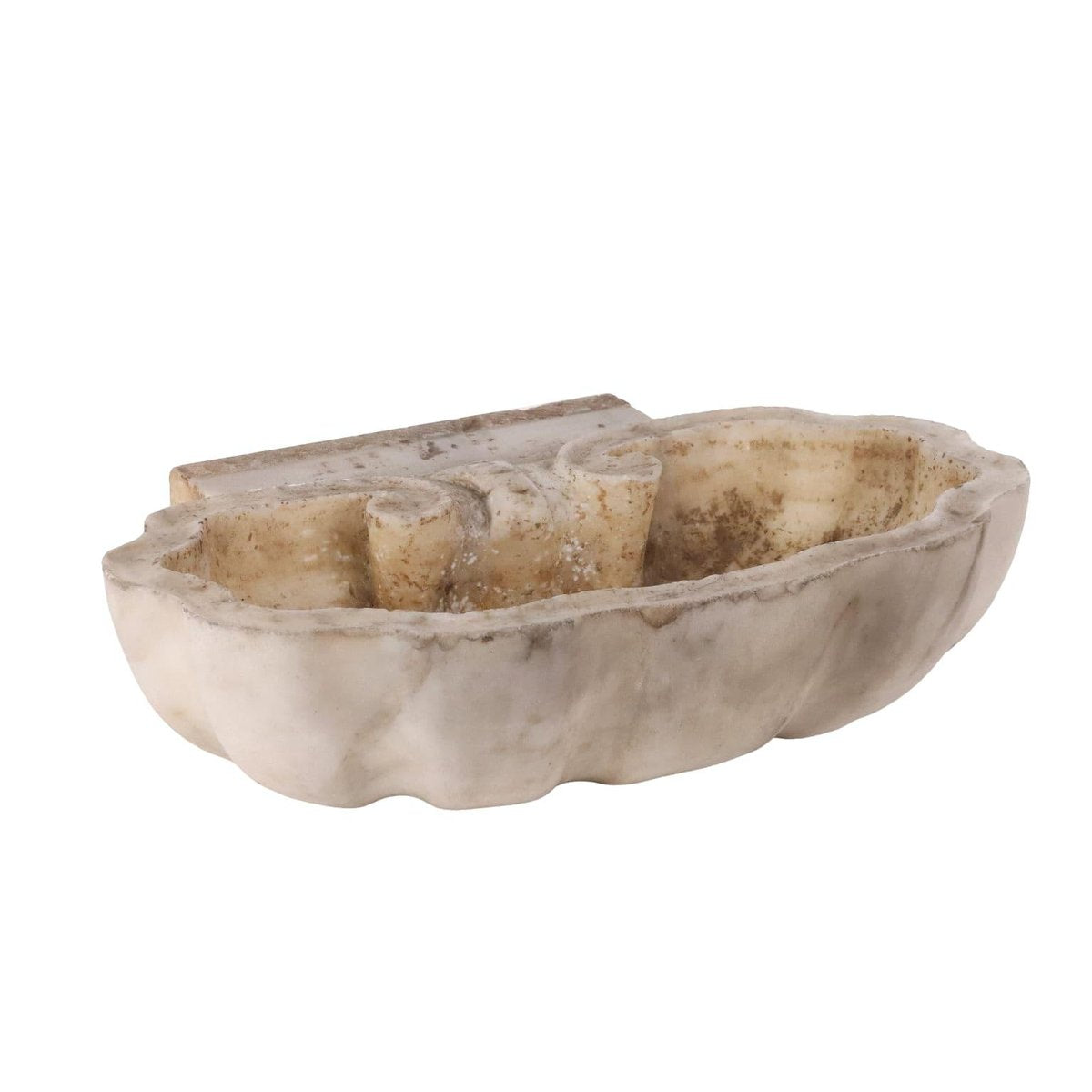 Baroque Beige Marble Bowl