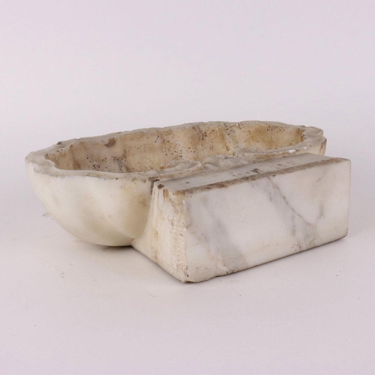 Baroque Beige Marble Bowl