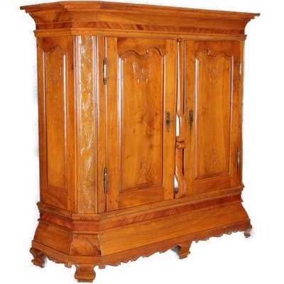 Baroque Cabinet in Cherry, 18th Century-DXD-1789935