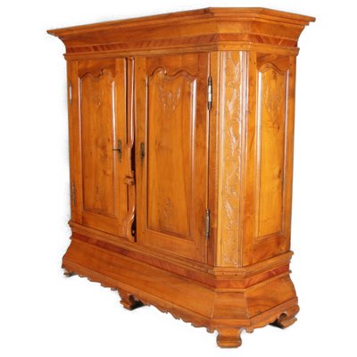 Baroque Cabinet in Cherry, 18th Century-DXD-1789935