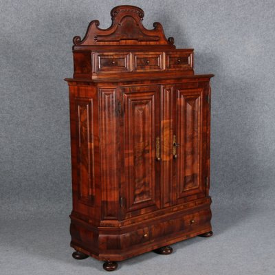 Baroque Cabinet in Walnut, Frankfurt, Germany, 18th Century-DXD-1790282