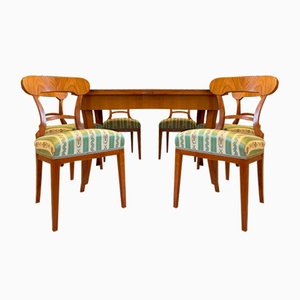 Baroque Chairs in Veneer, Set of 7-PXE-2024405