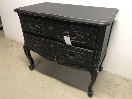 Baroque Chest of Drawer in Black-HLV-1428625