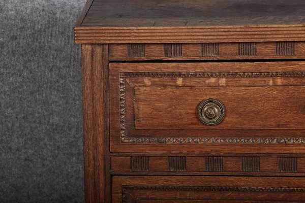 Baroque Chest of Drawers in Oak, 1780s-DXD-1790789