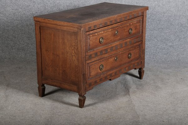 Baroque Chest of Drawers in Oak, 1780s-DXD-1790789