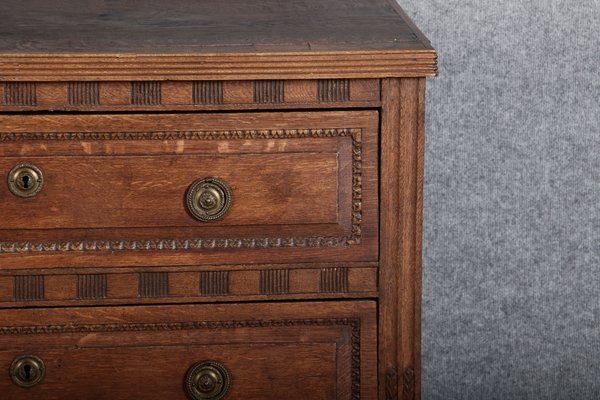 Baroque Chest of Drawers in Oak, 1780s-DXD-1790789