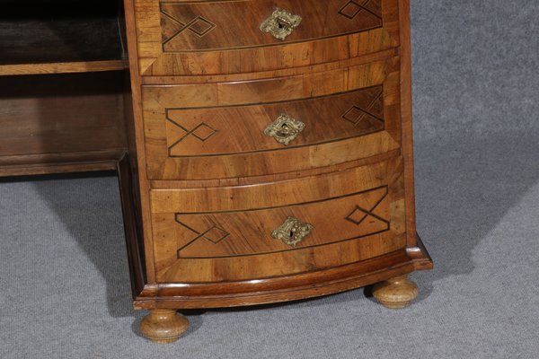 Baroque Desk 18 Century with Intarsia and Insert Work, 1750-DXD-1790764