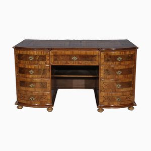 Baroque Desk 18 Century with Intarsia and Insert Work, 1750-DXD-1790764