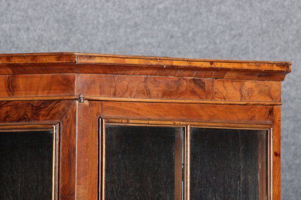 Baroque English Mahogany Showcases with Three Sides Glazed, 1800s-DXD-1703588