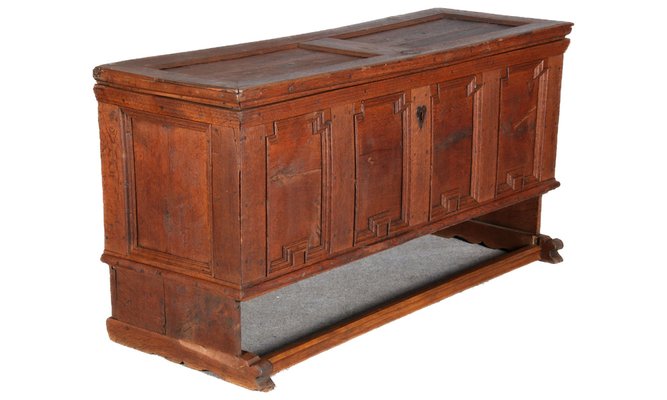 Baroque Gallery Chest in Oak, 1750s-DXD-1790802