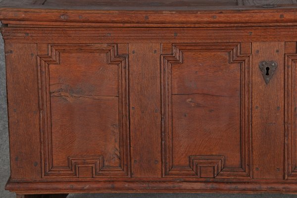 Baroque Gallery Chest in Oak, 1750s-DXD-1790802