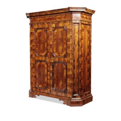 Baroque Hall Cabinet in Walnut, 1750-OGW-1770801