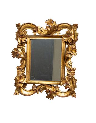 Baroque Hand Carved Frame Complete with Mirror, 1980s-IYX-1739651