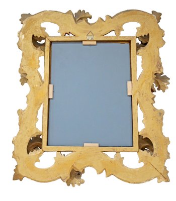 Baroque Hand Carved Frame Complete with Mirror, 1980s-IYX-1739651