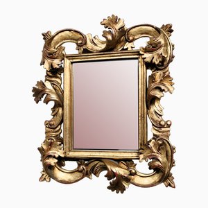 Baroque Hand Carved Frame Complete with Mirror, 1980s-IYX-1739651