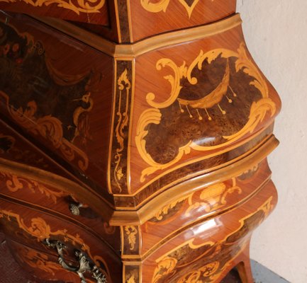 Baroque Inlaid Trumeau, 1960s-IYX-1393961