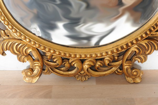 Baroque Oval Mirror-GAP-1275161