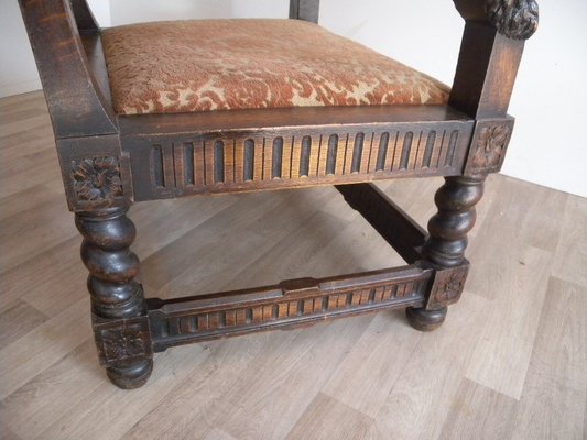 Baroque Renaissance Armchair with Eagle Lion, Dresden-FEO-1759369