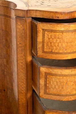 Baroque Revival Style Commode with Inlay, 1900s-ABO-1438848