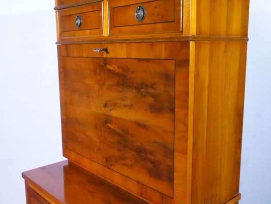 Baroque Secretary in Nut Wood, 1960s-LVS-1803225