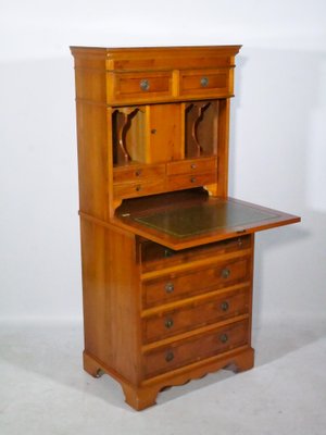 Baroque Secretary in Nut Wood, 1960s-LVS-1803225