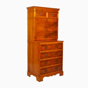 Baroque Secretary in Nut Wood, 1960s-LVS-1803225