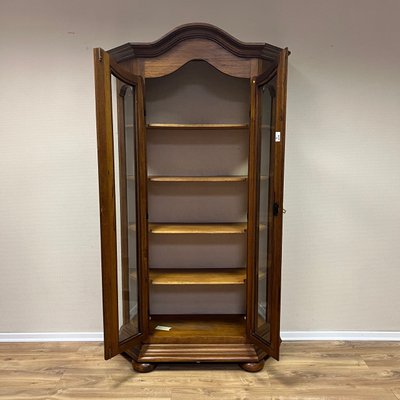 Baroque Style Display Cabinet in Walnut-ALF-2033523