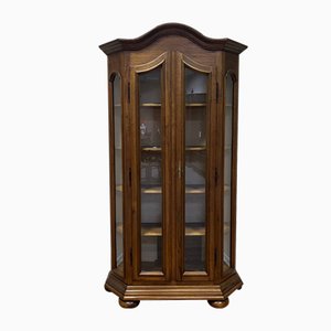 Baroque Style Display Cabinet in Walnut-ALF-2033523