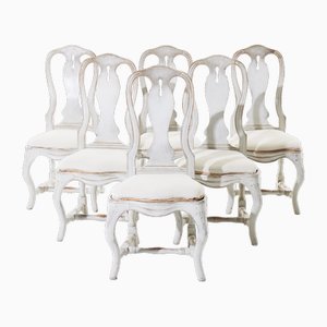 Baroque Swedish Chairs, 1900s, Set of 6-VAP-1702554