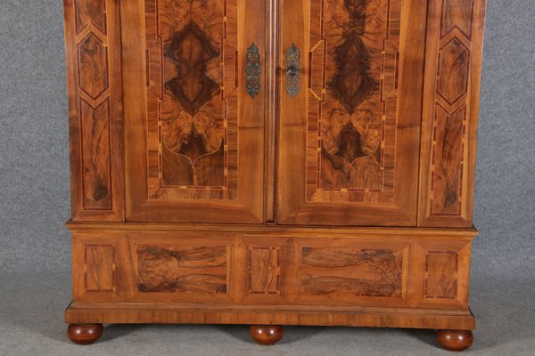 Baroque Wardrobe in Walnut, 1740s-DXD-1790285