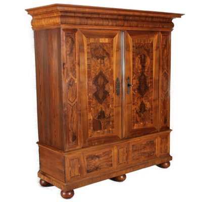 Baroque Wardrobe in Walnut, 1740s-DXD-1790285