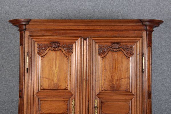 Baroque Wardrobe in Walnut, 1750s-DXD-1790272