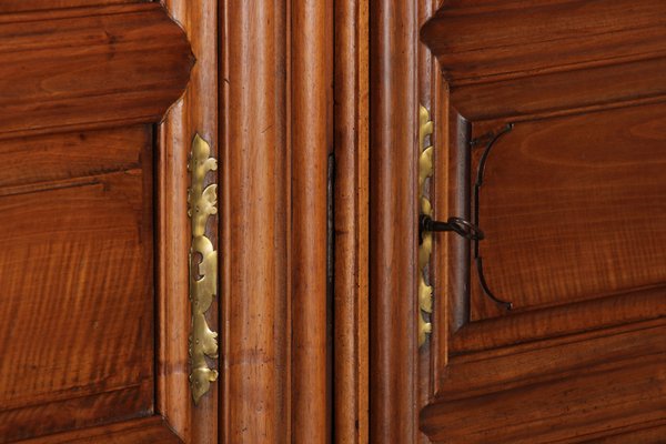 Baroque Wardrobe in Walnut, 1750s-DXD-1790272