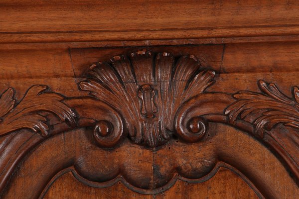 Baroque Wardrobe in Walnut, 1750s-DXD-1790272