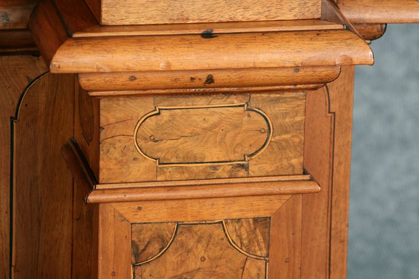 Baroque Wardrobe in Walnut, Basel, Switzerland, 1720s-DXD-1790254