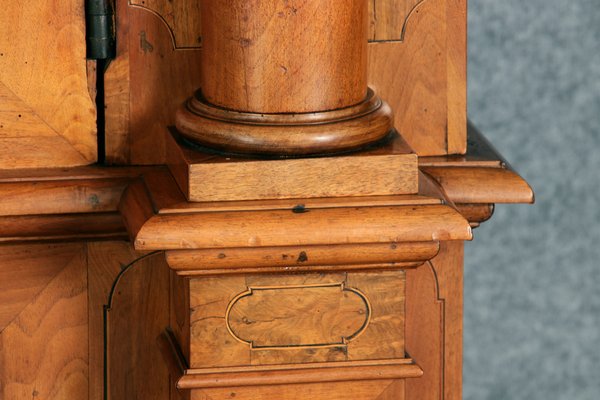 Baroque Wardrobe in Walnut, Basel, Switzerland, 1720s-DXD-1790254