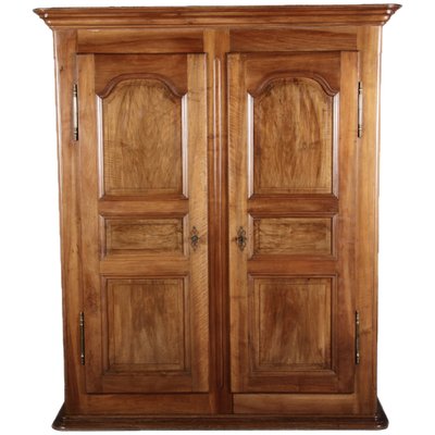 Baroque Wardrobe in Walnut, Freiburg, Switzerland, 1800s-DXD-1790540