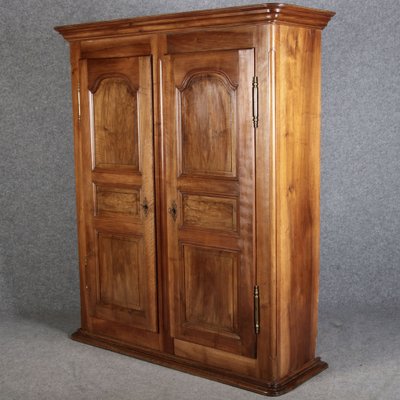 Baroque Wardrobe in Walnut, Freiburg, Switzerland, 1800s-DXD-1790540