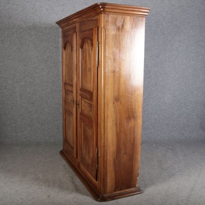 Baroque Wardrobe in Walnut, Freiburg, Switzerland, 1800s-DXD-1790540