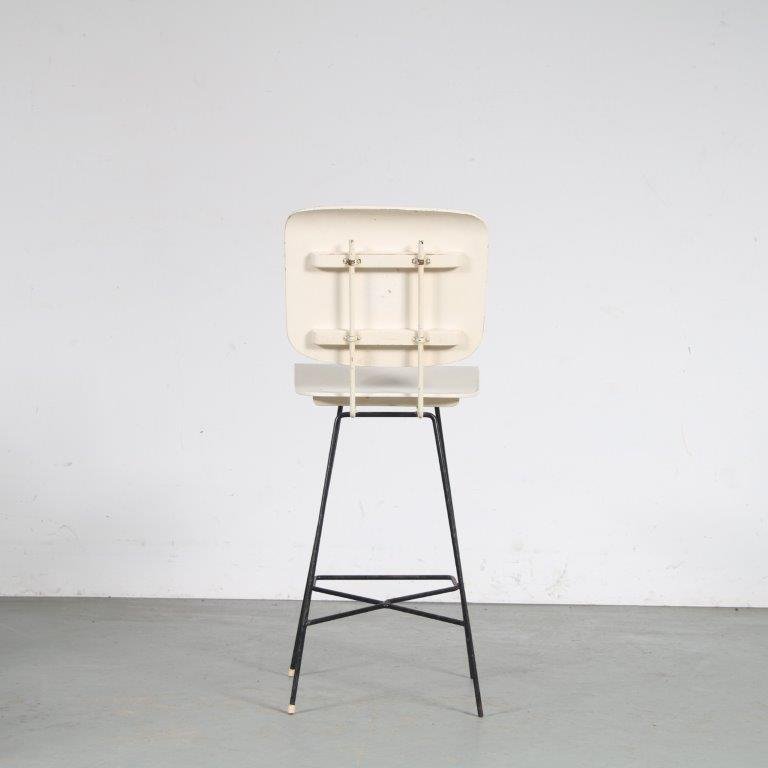 Barstool by P.J. van der Klugt for Everest, Netherlands, 1950s