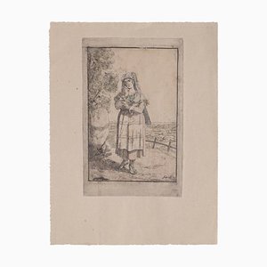 Bartolomeo Pinelli, Roman Costume, Etching, 1831-ZCI-872200