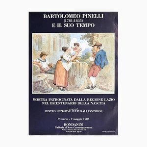 Bartolomeo Pinelli's Exhibition - Original Offset Poster - 1983 1983-ZCI-772448